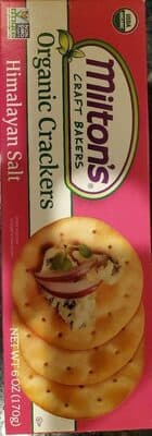 Himalayan Salt Organic Crackers