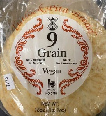 9 Grain Pita Bread