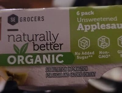 Unsweetened Applesauce