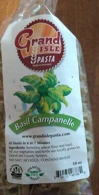 Basil Campanelle Pasta