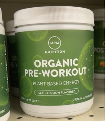 Organic Pre-Workout