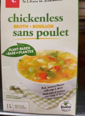 chikenless broth