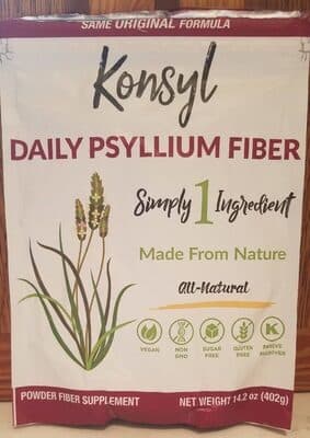 Psyllium fiber