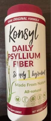 Daily Psyllium Fiber