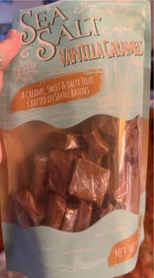 Sea salt vanilla caramels