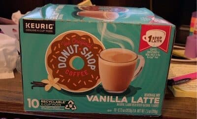 Vanilla Latte Flavor The Original Coffee Beverage Mix K-Cup Pods
