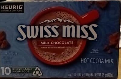 Swiss Miss K-Cup Pods Milk Chocolate Hot Cocoa Mix