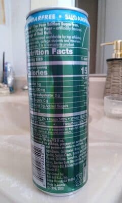 Crisp Pear Sugarfree Energy Drink
