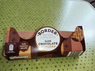 Dark chocolate gingers