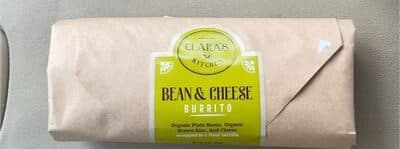 Bean and Cheese Burrito