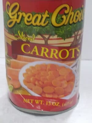 Sliced Carrots