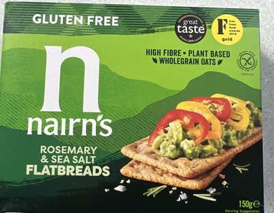 Rosemary & sea salt Flatbreads