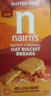 Salted Caramel Oat Biscuit Breaks