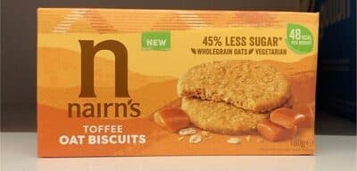 Toffee Oat Biscuits