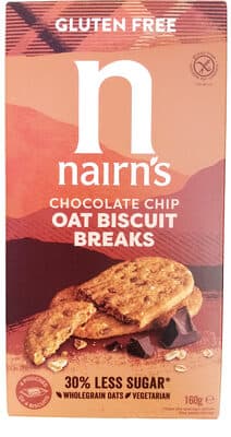 Oat & Chocolate Chip Biscuit Breaks