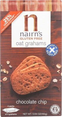 Gluten Free Oat Grahams, Chocolate Chip