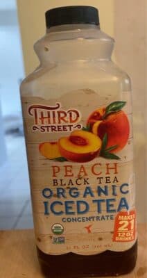 Organic Peach Ice Tea Concentrate