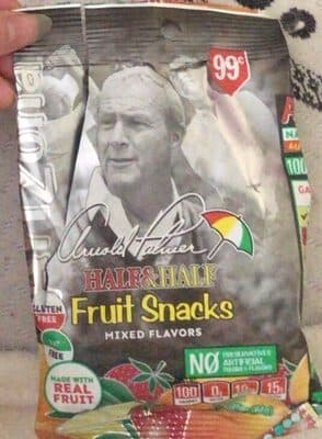 Fruit snack half half