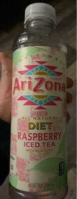 diet raspberry ice tea