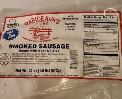 Smoked Sausage