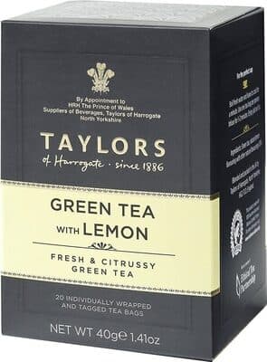 Green tea with lemon