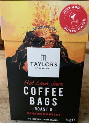 Hot Lava Java Coffee Bags