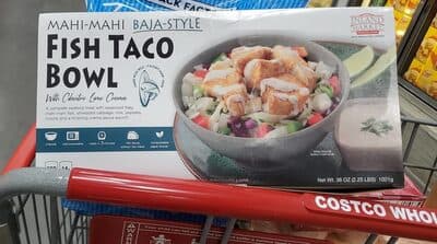 Fish taco bowl