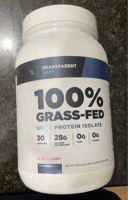 100% grass-fed whey protein isolate