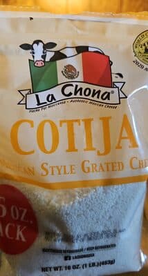 Cotija Mexican Style Grated Cheese