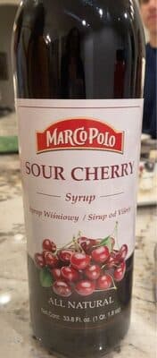 Sour Cherry Syrup