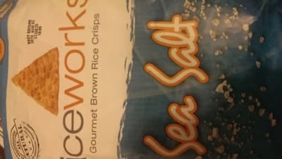 Gourmet Rice Snacks, Sea Salt