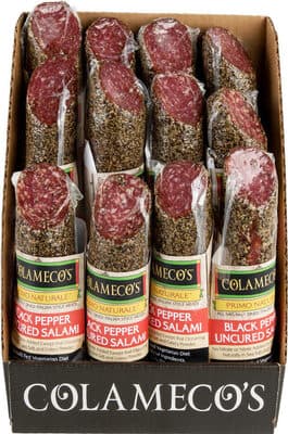 Uncured Salami, Black Pepper