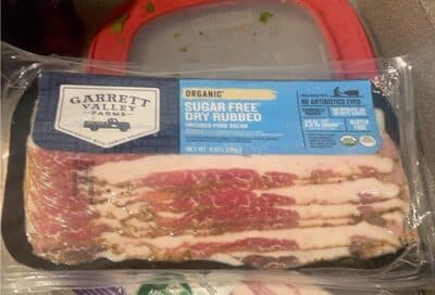 Sugar Free Dry Rubbed Bacon