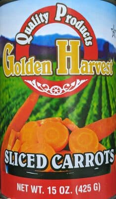 Sliced Carrots