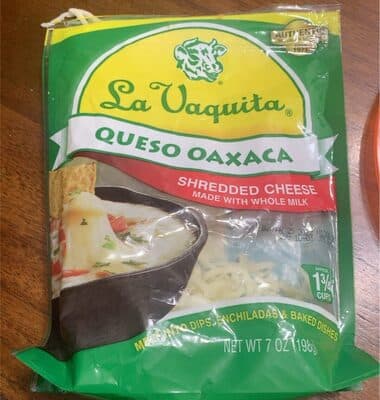 Queso Oaxaca Shredded Cheese