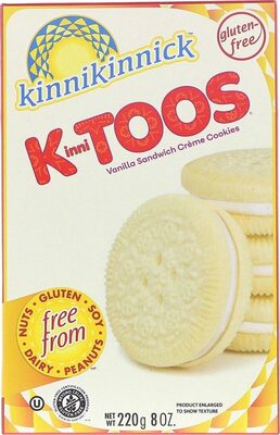K-Toos Sandwich Creme Cookies, Vanilla
