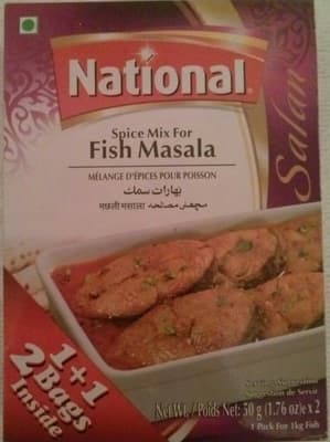 Spice mix for fish masala