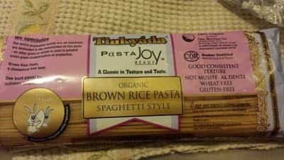Organic Brown Rice Pasta Spaghetti Style