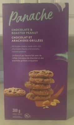 Chocolate & Roasted Peanut Cookies