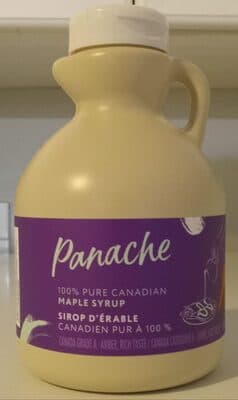 100% Pure Canadian Maple Syrup