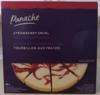 Strawberry Swirl New York Cheesecake