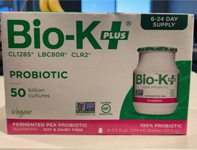 Raspberry - Soy & Dairy Free Fermented Pea Probiotic
