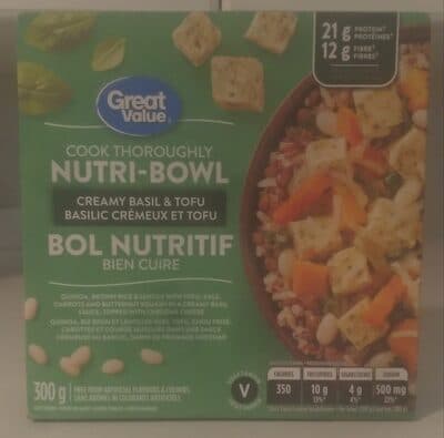 Creamy Basil & Tofu Nutri-Bowl