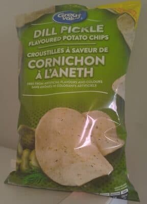 Dill Pickle Flavoured Potato Chips
