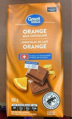 Orange Milk Chocolate