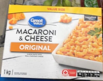 Great Value Macroni & Cheese Original