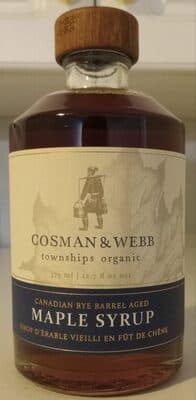 Canadian Rye Barrel Aged Maple Syrup