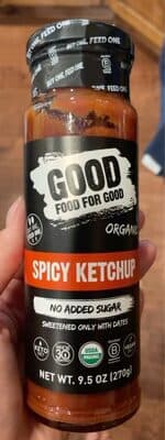 Spicy Organic Ketchup