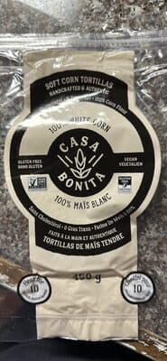 Tortillas mais blanc