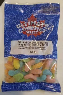 Sour Neon Gummi Worms